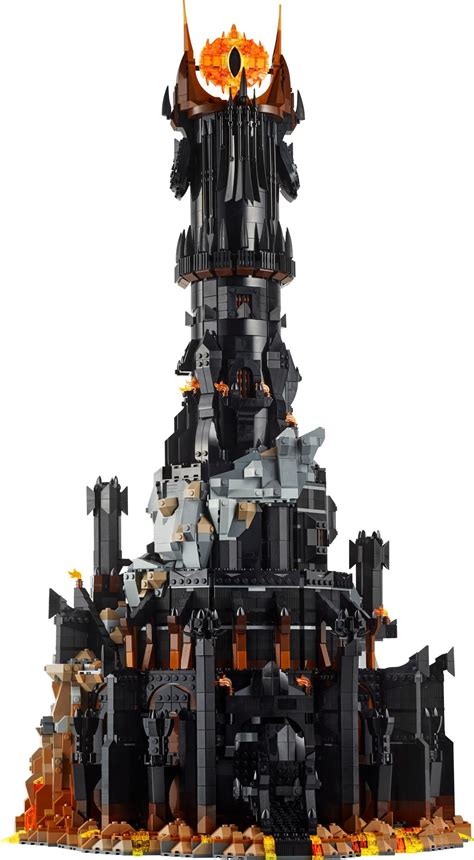 lego barad dur 2024|The New LEGO® Icons Lord of the Rings: Barad